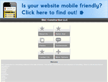 Tablet Screenshot of bcconstruction.net